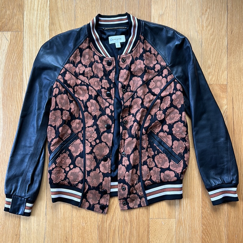 Coach 1941 ‘Wild Beast’ Jacket with Leather Sleeves